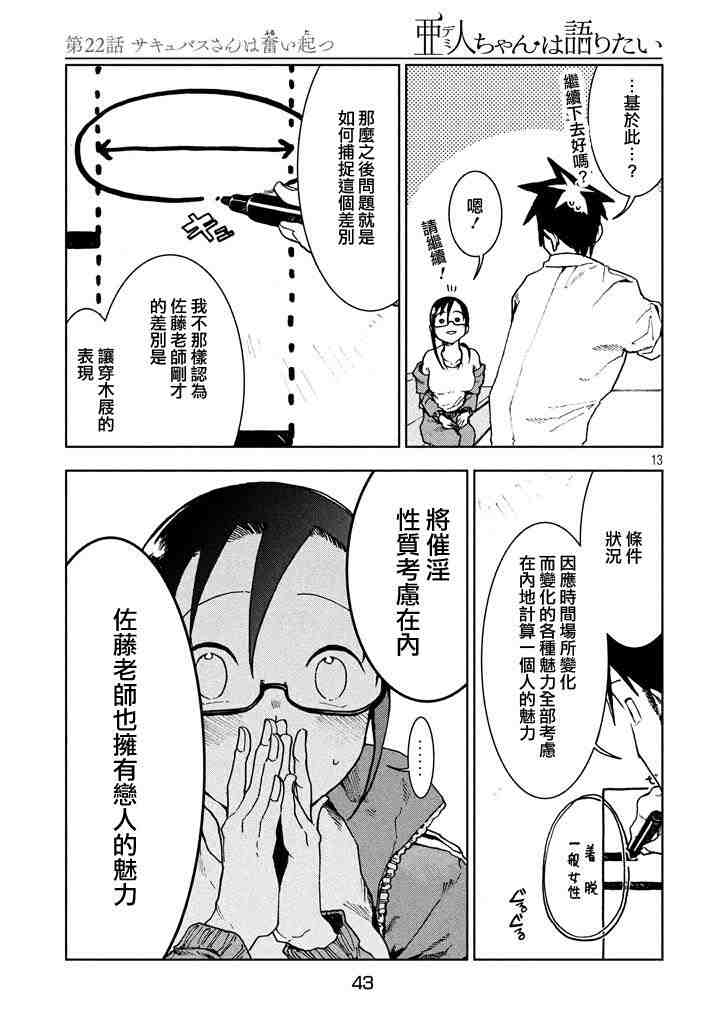 亞人醬有話要說: 22話 - 第13页